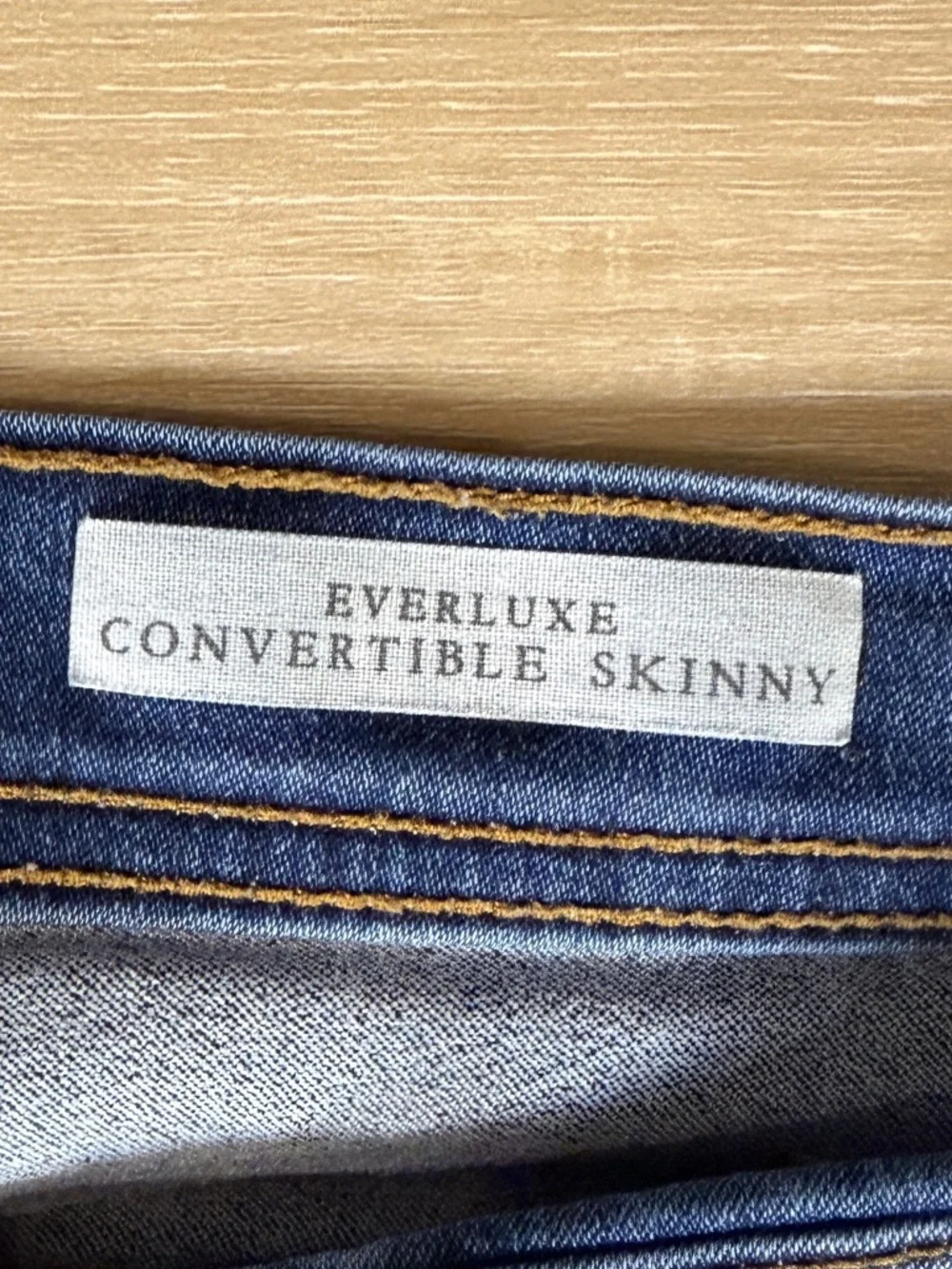 Angels Medium Wash Everluxe Convertible Skinny Jeans | Size 8/29 - Picture 7 of 7